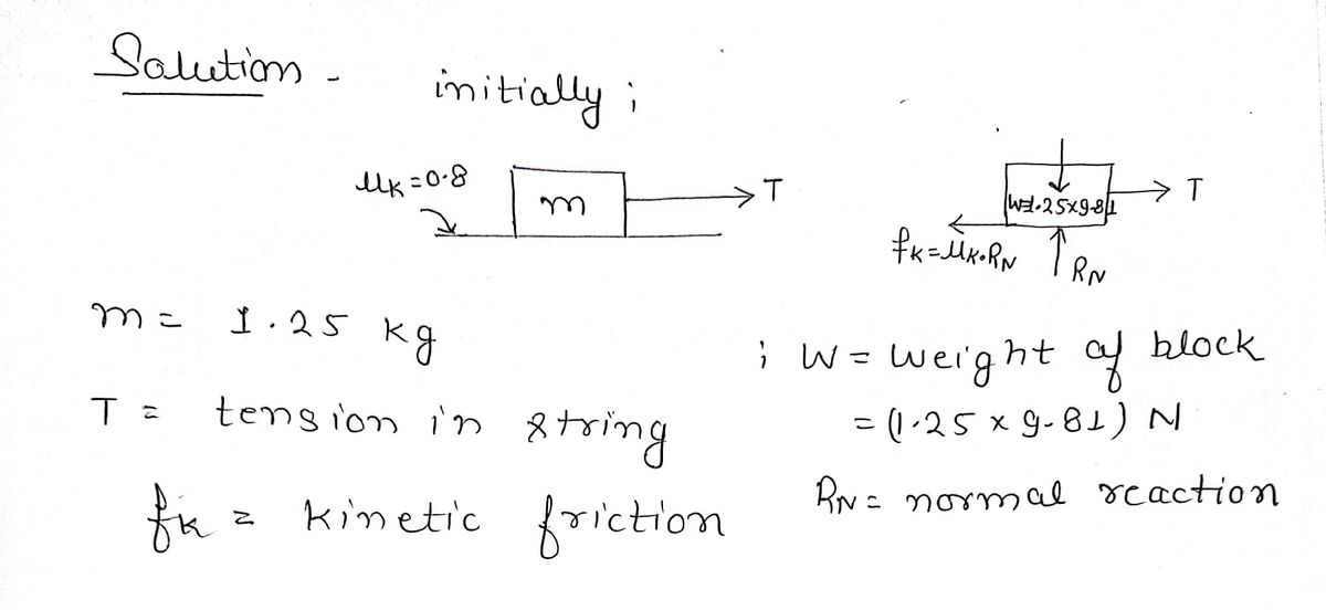 Physics homework question answer, step 1, image 1